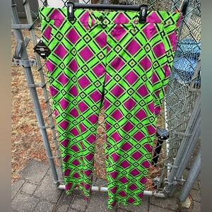 Loudmouth Men’s Golf Pants, 42Wx32L (DogWood-A Pattern) (NWT)‎